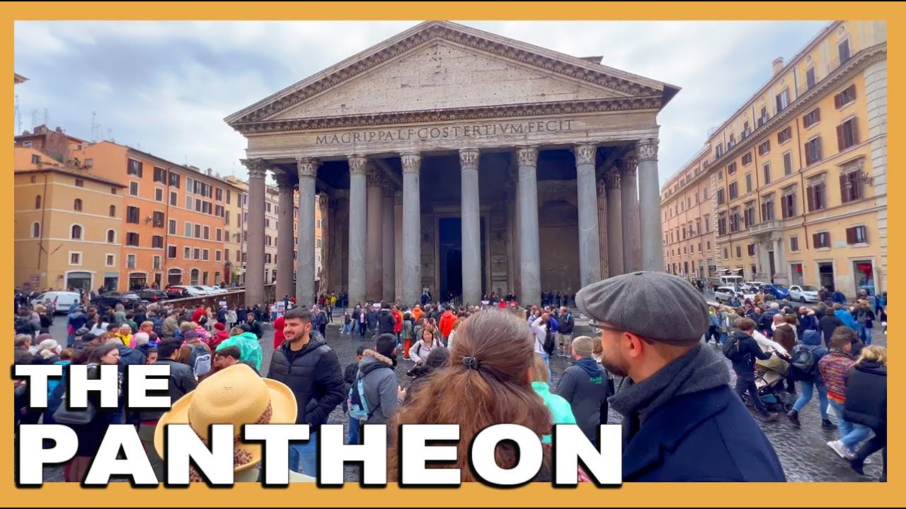 Visited the iconic Roman temple “The Pantheon” in Rome Italy