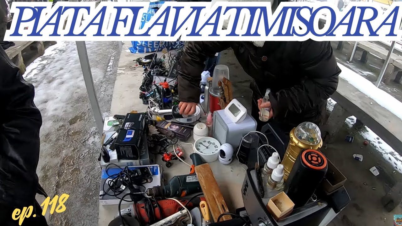 Briceag cu ceas, Drona la 10 lei si aparat anti-barking...pt sotie. Piata Flavia Timisoara | Ep. 118