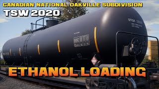 TSW 2020 Ethanol Loading Training Canadian National Oakville Subdivision: Hamilton - Oakville