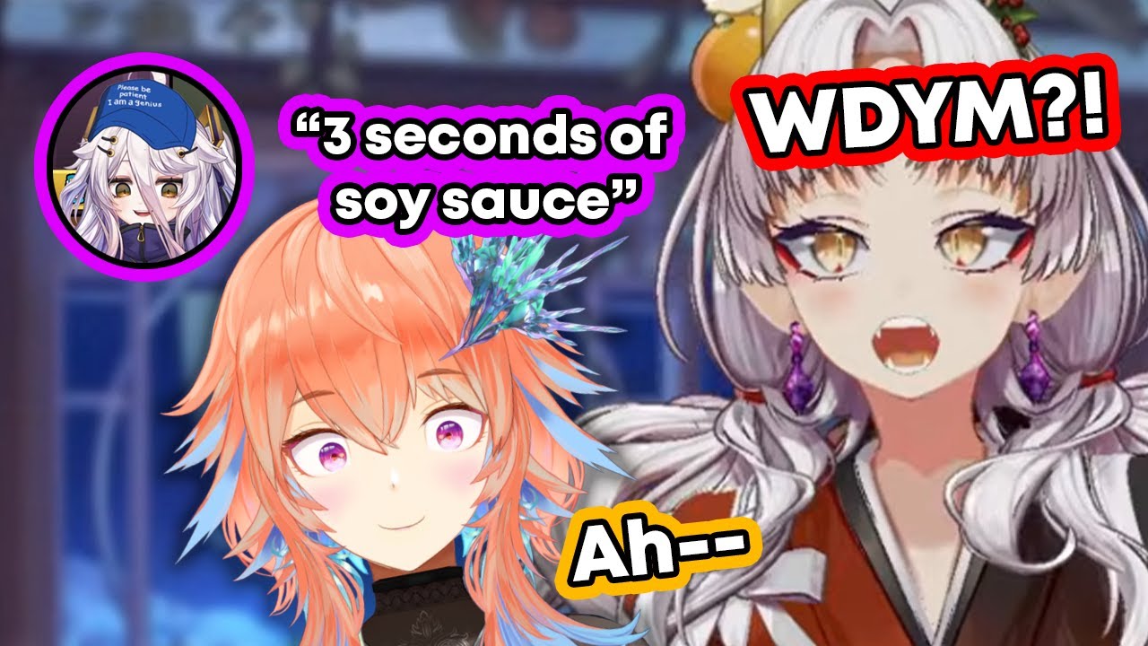 Kiara reacts to Onigiri exposing how silly Henya the Genius is