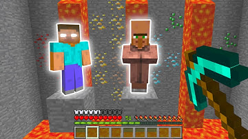 Minecraft: Mutant Villager OR Herobrine??? #shorts