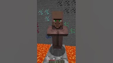 Minecraft: Mutant Villager OR Herobrine??? #shorts