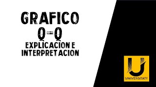 GRÁFICO Q-Q. Explicación e interpretación.