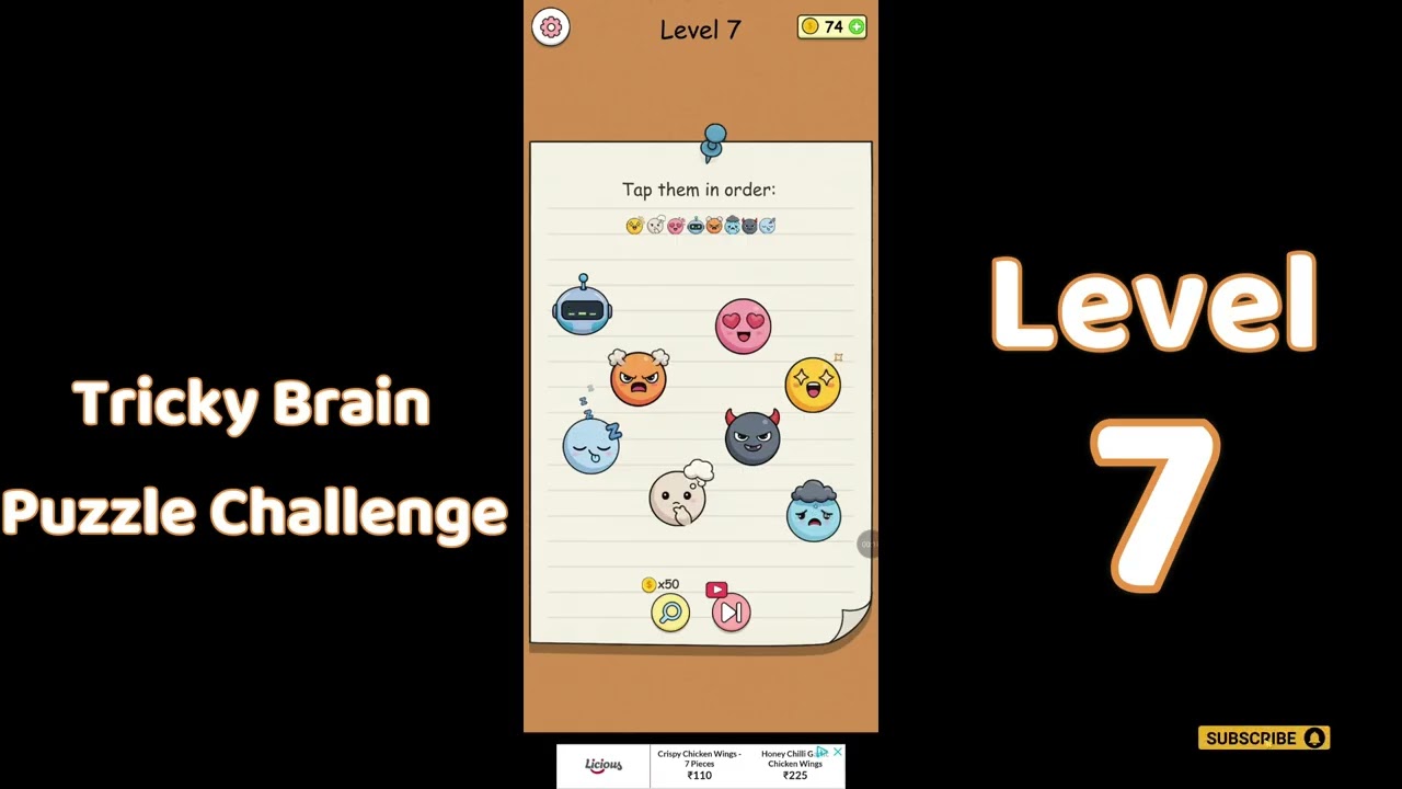 Tricky Brain Puzzle Challenge Level 7 Walkthrough 🧠🔥 | Mind