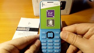 FPLUS F240L | Стильный сотовый телефон на две SIM-карты  с базовым функционалом.