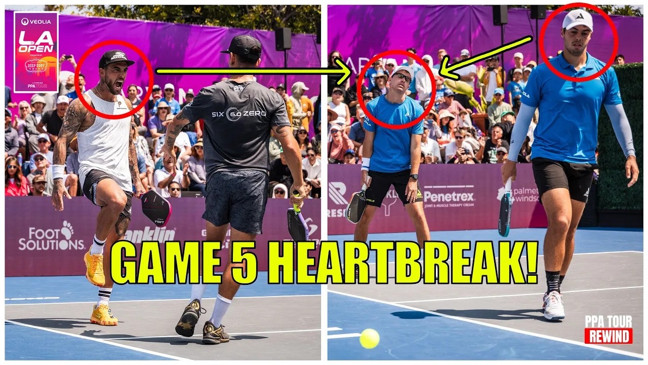 Game 5 HEARTBREAK! Who Won This PICKELBALL Battle The Johns or McGuffin Martinez Vich PPA Rewind!