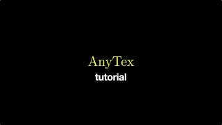 Famous AnyTex for Premiere Pro Tutorial Profile