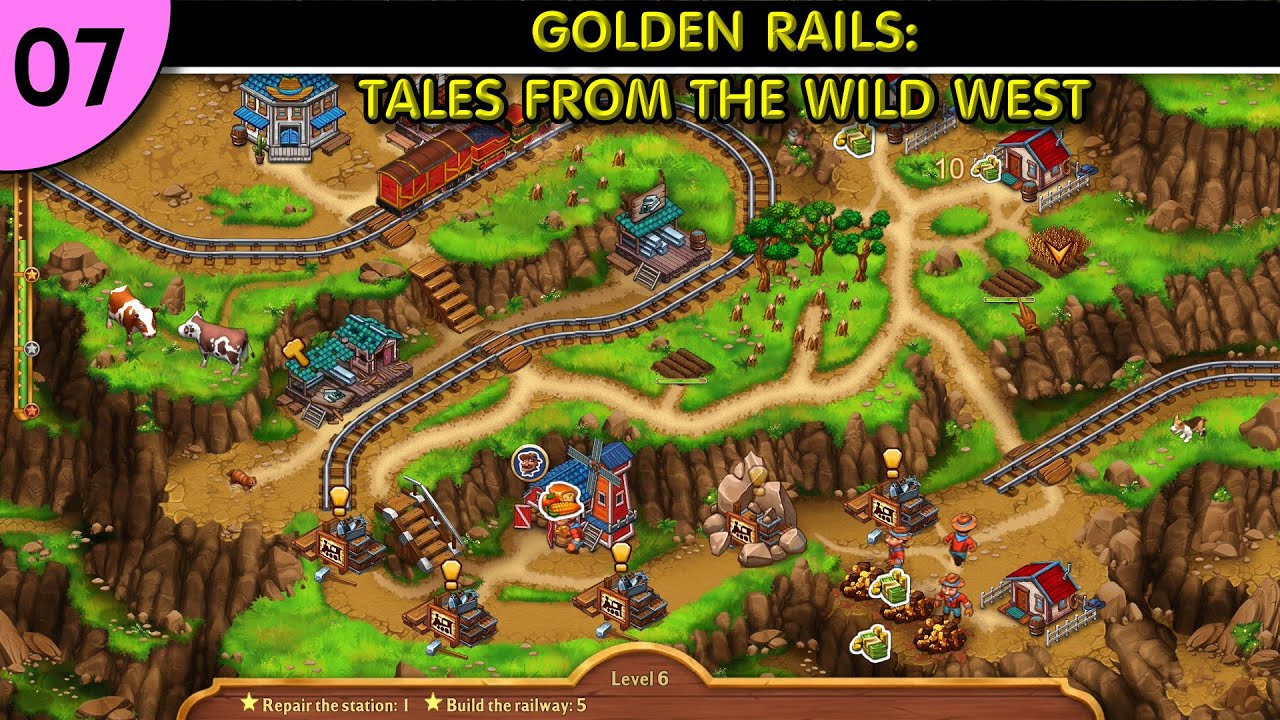 Golden Rails (07) GOLDEN RAILS: TALES FROM THE WILD WEST = Gameplay - YouTube