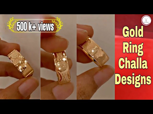 YouTube | Gold ring designs, Latest gold ring designs, Band ring designs