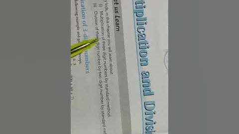 class 5 unit 3 multiplication and division exercise 3.1