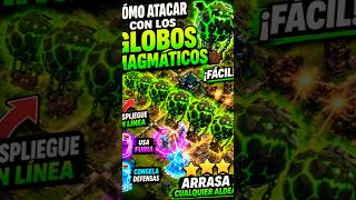 CÓMO ATACAR CON LOS GLOBOS MAGMÁTICOS 🎈🔥 | TRIPLE ESTRELLA FÁCIL #clashofclans #coc #supercell