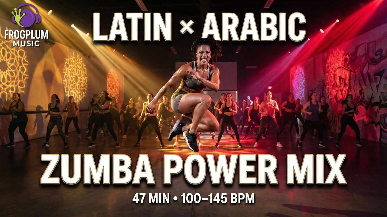 ZUMBA WORKOUT MUSIC MIX 🔥 45+ Min Nonstop Dance Cardio (100–145 BPM) 