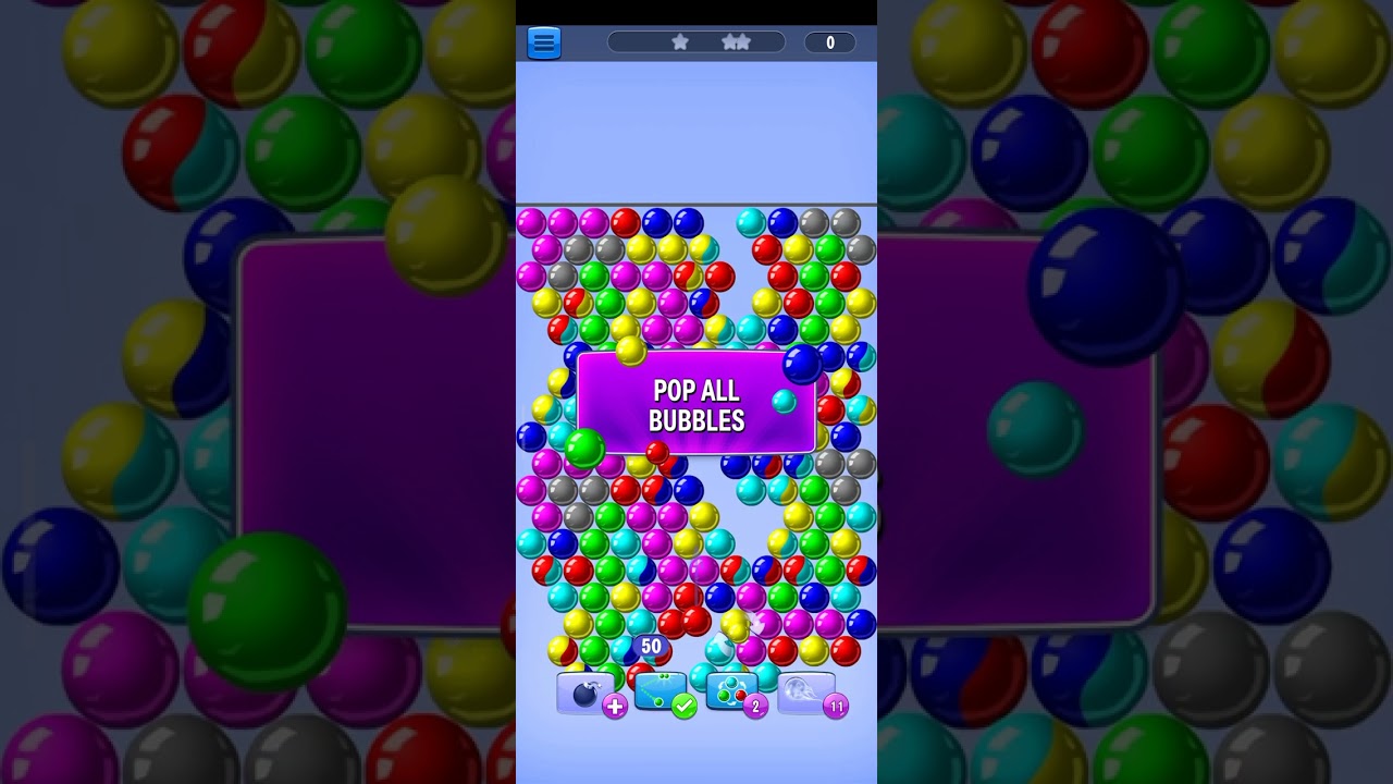 bubble shooter level 387 to 391