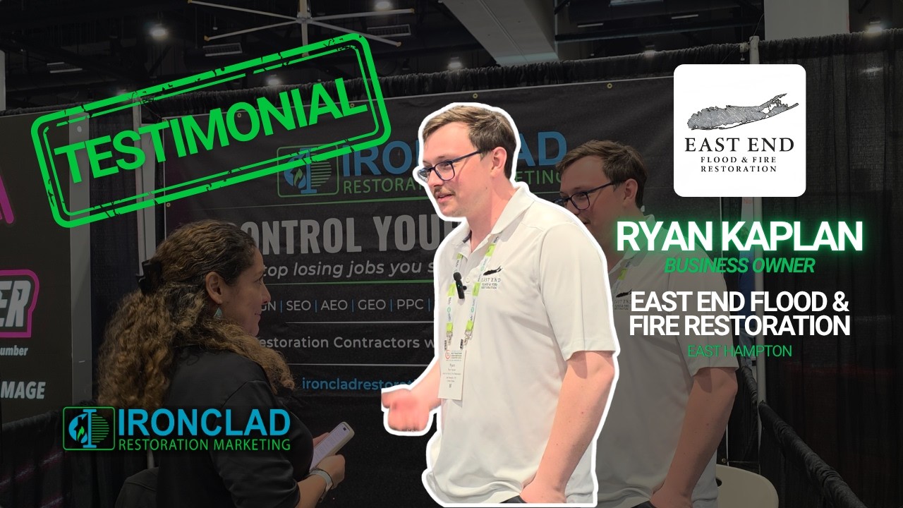 Ryan Kaplan from East End Flood & Fire Restoration Testimonial