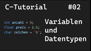 C Programming #02 - Variables and Data Types