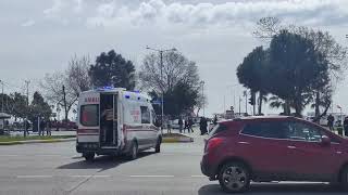 Motosiklet sürücüsü ağır yaralandı