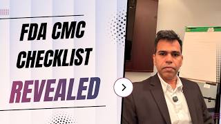 FDA CMC Package Explained: The Essential Checklist Every Submission Needs