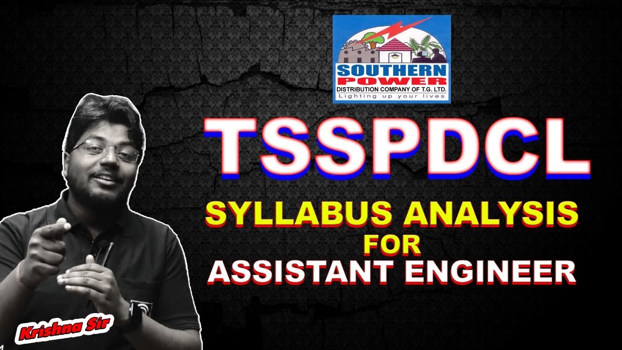 TSSPDCL Assistant Engineer Syllabus Analysis❤️🔥