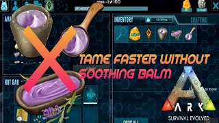 How to tame Dino's faster without soothing balm Ark Mobile ZN Gaming screenshot 1