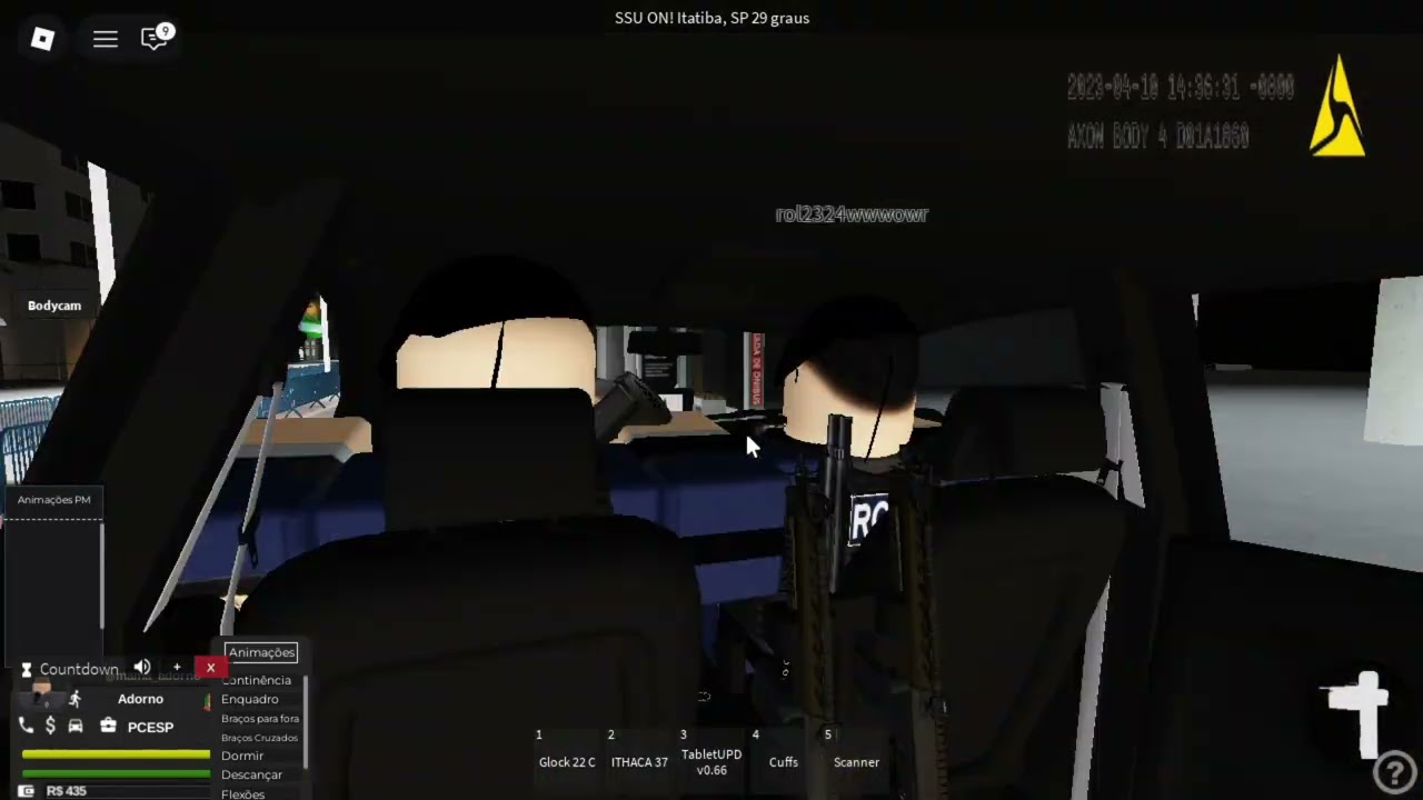 Operação romu Itatiba #gcm #romu #rp #roblox #itatiba