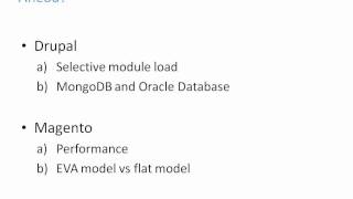Magento & Drupal - A Case Study on how to overcome the limitations