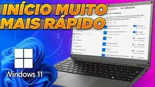 Como INICIAR o WINDOWS 11 MAIS RÁPIDO - Desativar APPS na INICIALIZAÇÃO