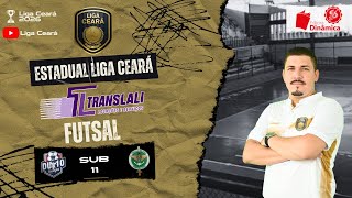 Estadual Liga Ceará Translali de Futsal 2026: Esc. Du10 x CMF - Sub 11