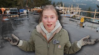 fixing our biggest mistake to date.. (ALSO, we started the roof!!) (ep. 52)