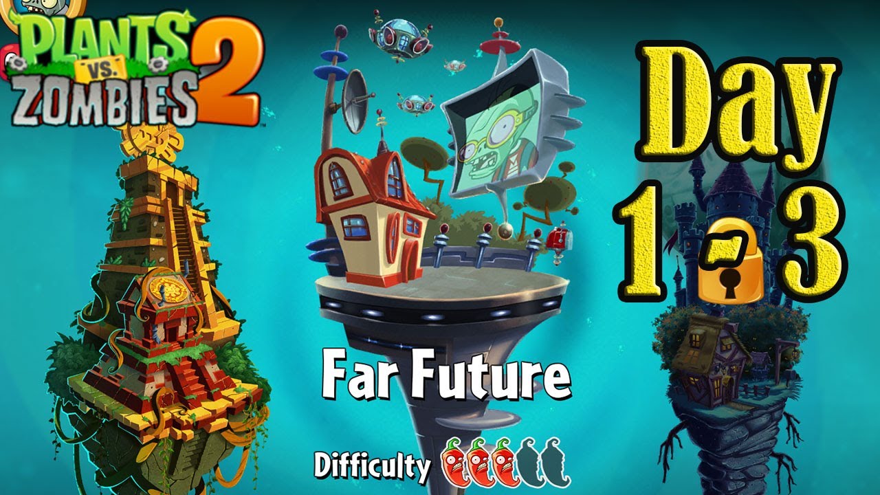 Plants vs Zombies 2 | Far Future - Day 1 3 | KIDO Gaming #54 - YouTube