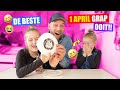DE 1 APRIL! TRY NOT TO LAUGH CHALLENGE - SPECIAL!!! [Lach Je Helemaal Suf] 🤣♥DeZoeteZusjes♥