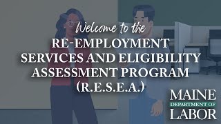 Maine Dept. of Labor RESEA Program - Closed Caption