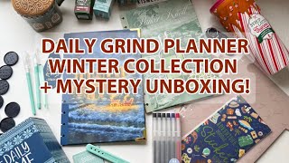 DAILY GRIND PLANNER | WINTER COLLECTION + MYSTERY UNBOXING!