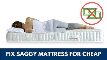 How to Fix a Sagging Mattress for Back Pain Relief