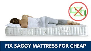 How to Fix a Sagging Mattress for Back Pain Relief screenshot 4