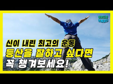 🌄 지상 최고의 운동 '등산'을 잘하고 싶다면 꼭 따라해보세요!
