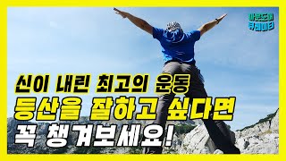 🌄 지상 최고의 운동 '등산'을 잘하고 싶다면 꼭 따라해보세요!