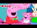 🔴 Peppa Pig BEBÊ EVIE Episódios AO VIVO 🍼 Melhores Momentos da Evie 💛 Desenhos Infantis
