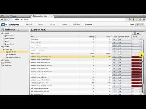 KLUGeye Preferences Setup