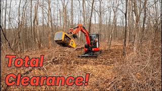 Making the Land Usable: Mulching Dense Vines & Briars