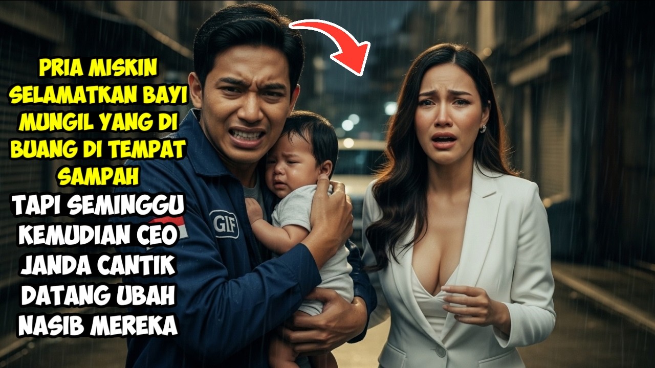 PRIA MISKIN SELAMATKAN BAYI MUNGIL YANG DI BUANG DI TEMPAT SAMPAH. TAPI SEMINGGU KEMUDIAN.....