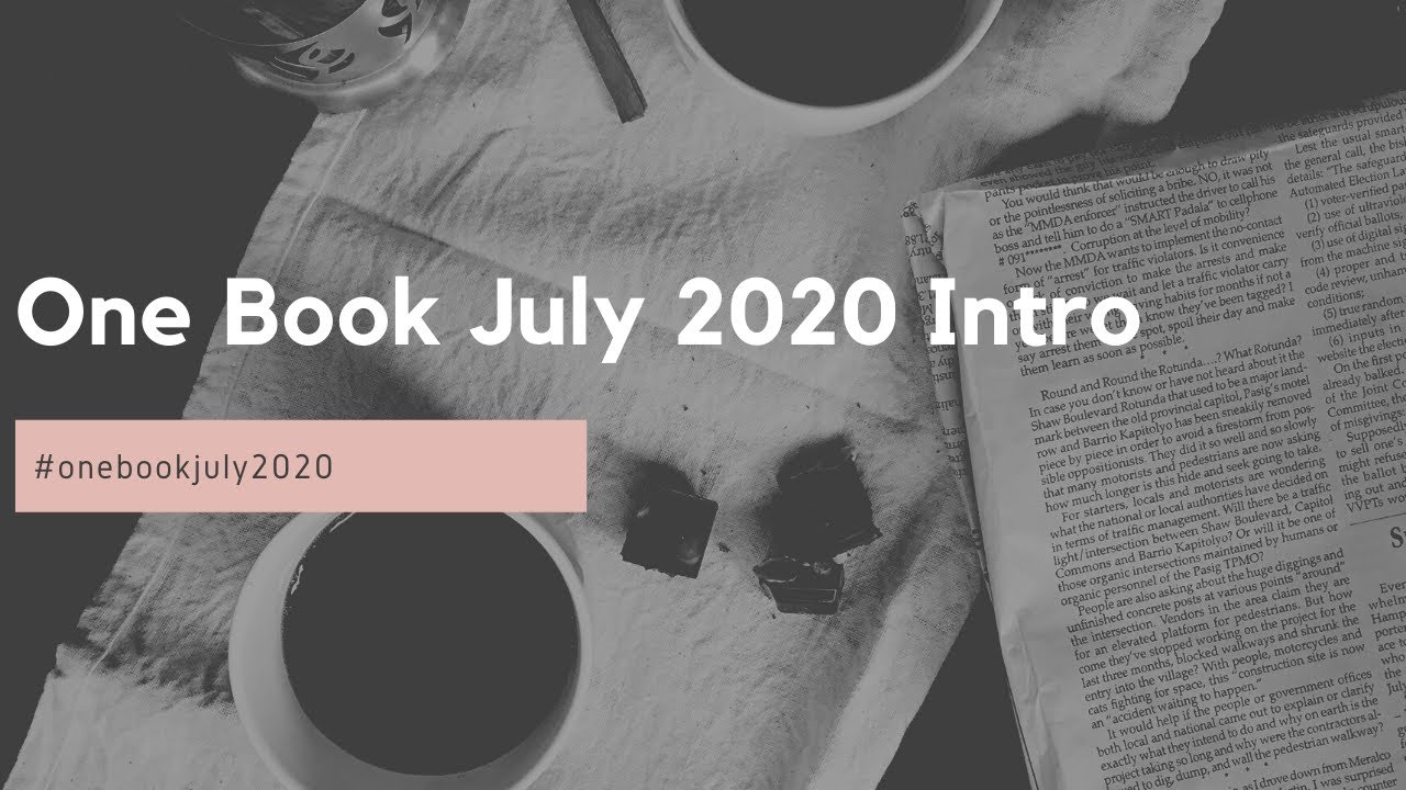 One Book July 2020 Introduction
