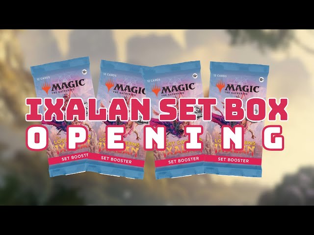Lost Caverns of Ixalan Set Booster Box Opening - YouTube