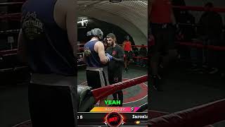 Isaac S Dominates Fight, Referee Stops Bout #shorts