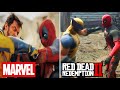 Película VS Juego RDR2 | Deadpool VS Wolverine