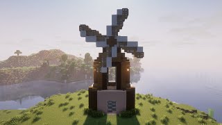 Minecraft: How to build a Windmill | Windmill Build Tutorial