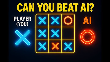 AI Tic Tac Toe Game Using HTML, CSS & JavaScript | Minimax Algorithm Explained (Unbeatable AI)