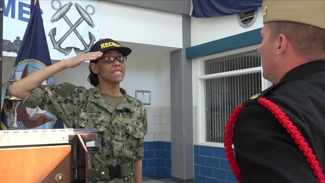 Navy Boot Camp Watch Standing Training at Naval Station Great Lakes