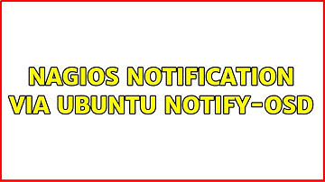 Ubuntu: Nagios Notification via Ubuntu notify-osd