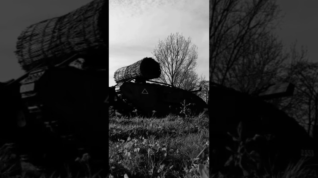 TANK MARK IV en mouvement ! tankpoelcapelle.be