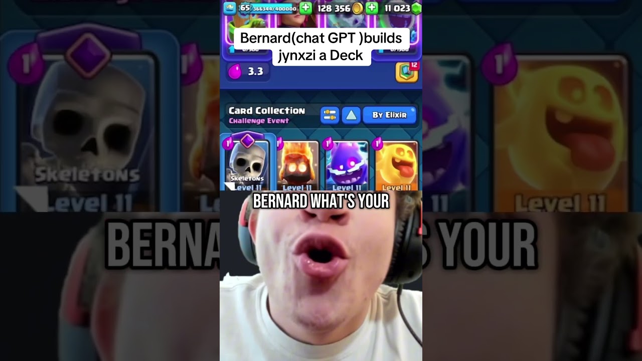 Бернард собирает колоду для Джинксзи 